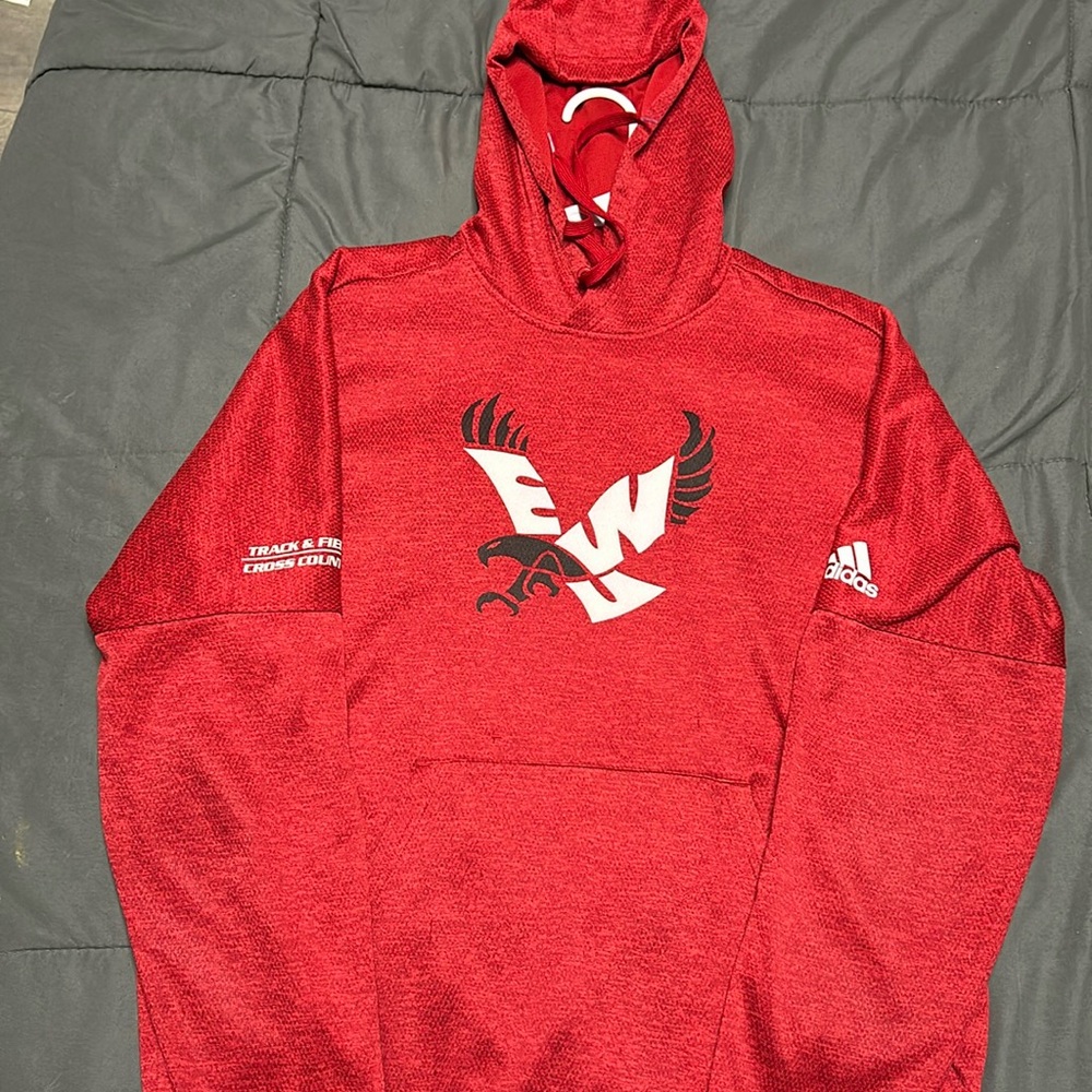 Adidas Boys' Eastern Washington University Geometric Pullover Hoodie track&field